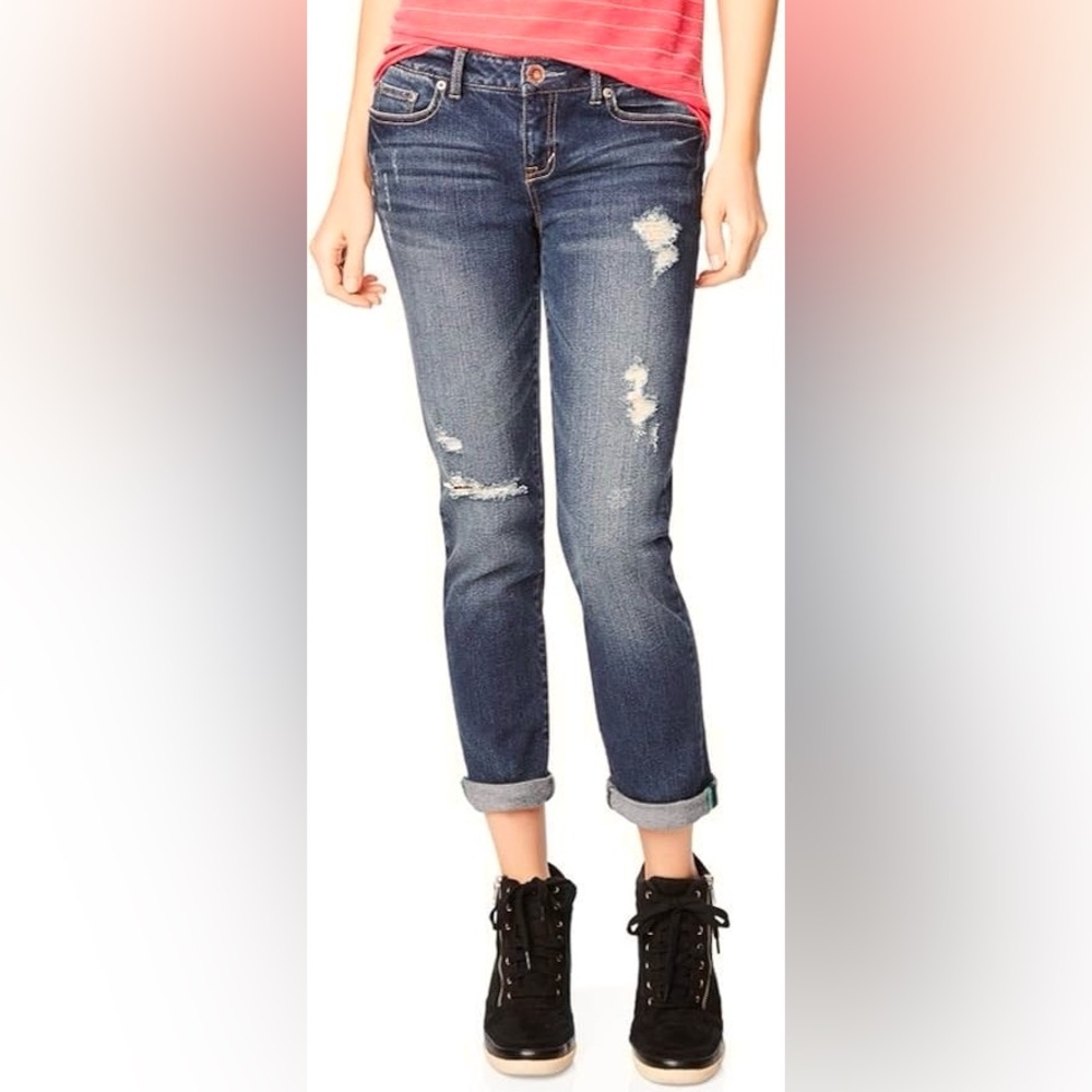 AEROPOSTALE Bayla Skinny Fit Capri Jeans
